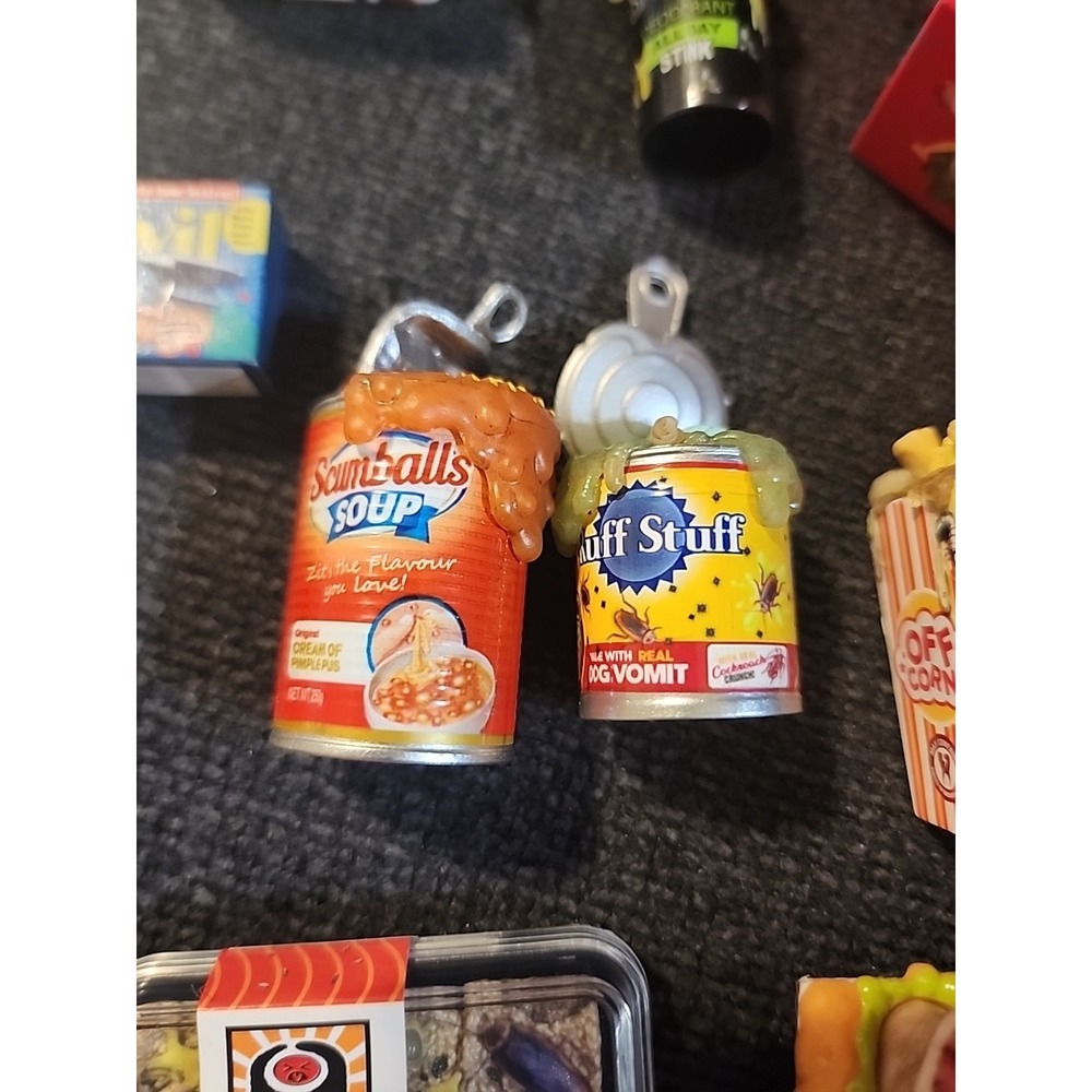 Zuru Mega Gross Minis Lot McMaggots, McCavities, Off Corn, Unhappy Meal, iPoo - Picture 8 of 13